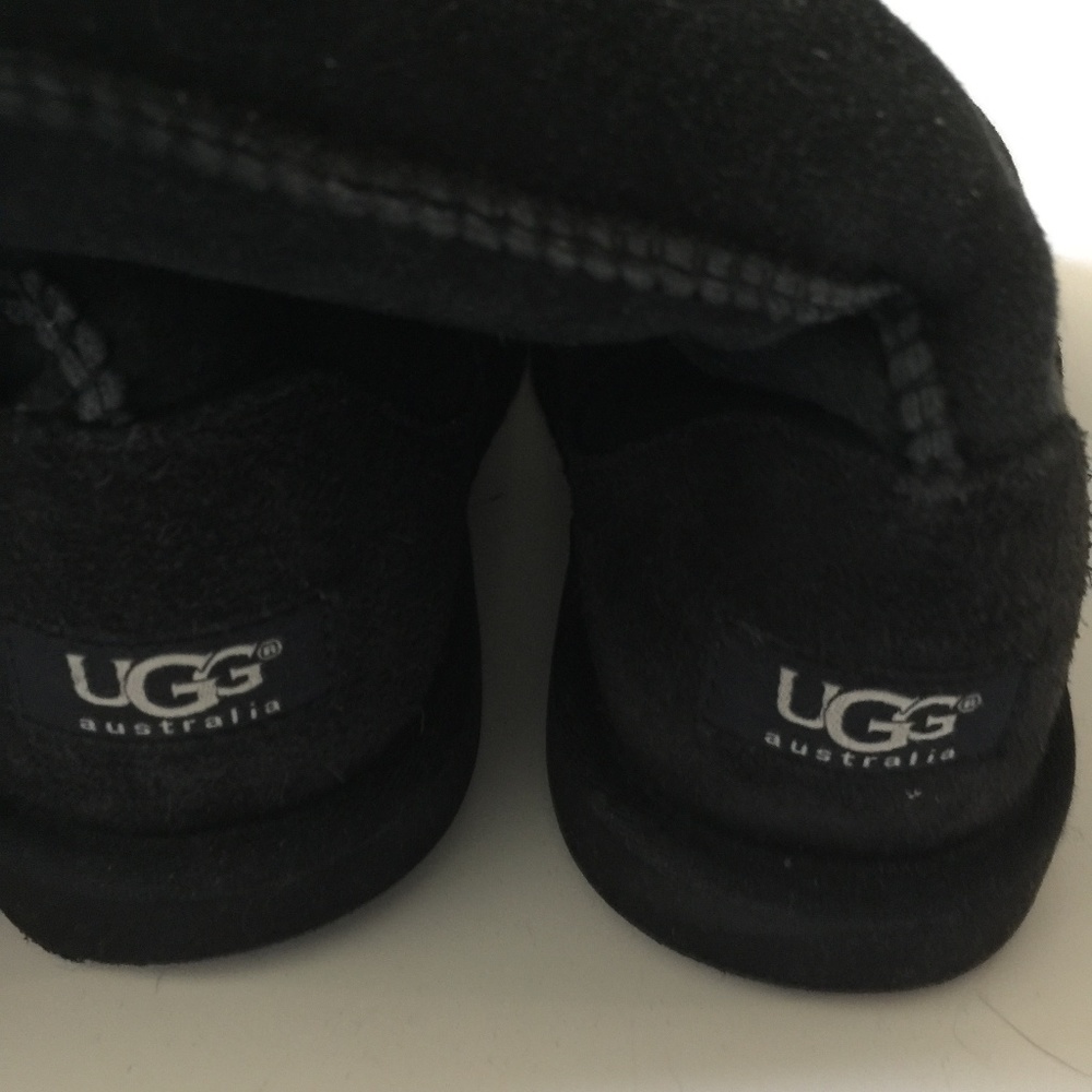 Ugg Black Boots Child Youth Size 4